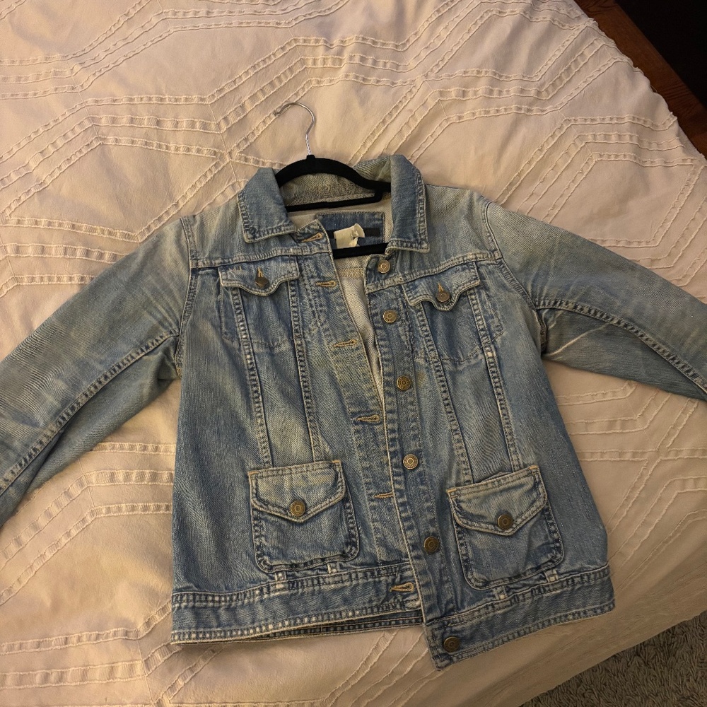 Marc Jacob’s cropped denim jacket women’s size medium